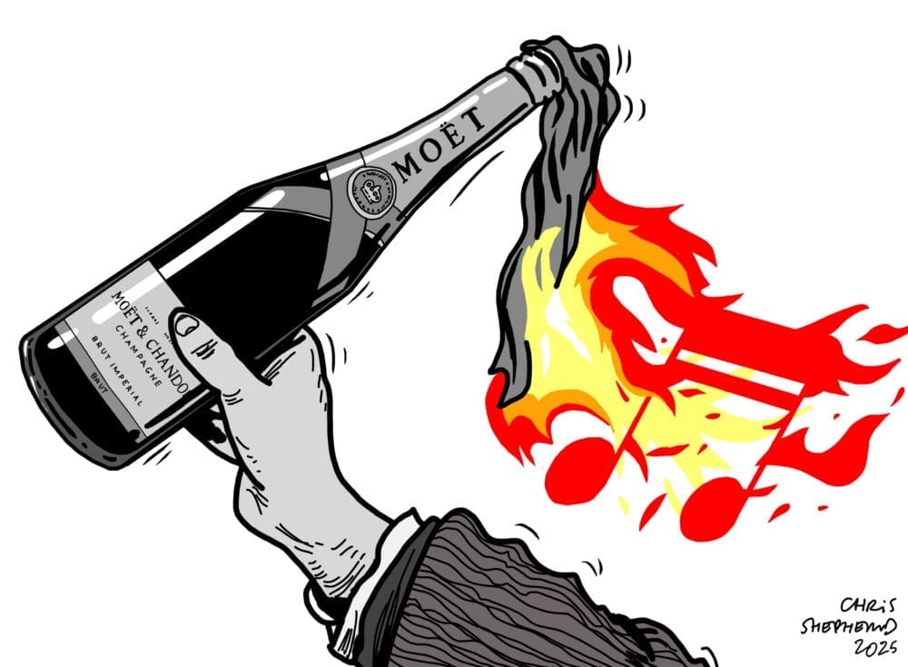Champagne social music sml